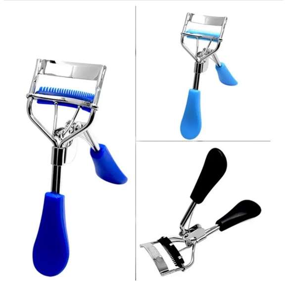 5/25 Durable Eyelash Curler With Comb Clip Eye Makeup tool in purple 💜 new - Picture 2 of 6